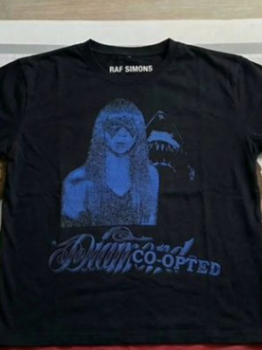 Raf Simons Co-Opted Graphic T-Shirt Black
